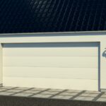 Hangar garageport med RF elementer