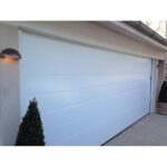 Garageport RV i hvid