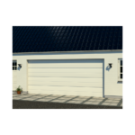 Garageport 2 til 6 meter i hvid model UU